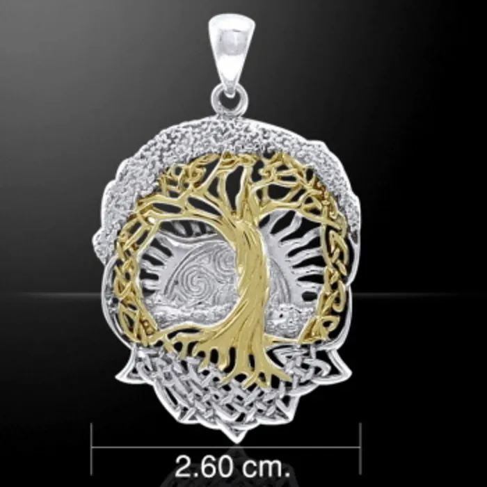 Tree of life zilver goud