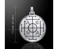 Succes voorspoed lang leven zilver talisman