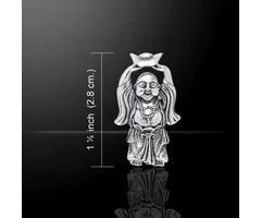 Boeddha met goudklomp zilver