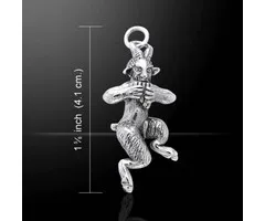 Pan hangertje zilver