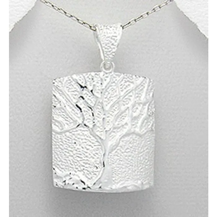 Levensboom zilver wit gekleurd