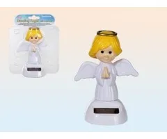 Bewegende engel op solar energie