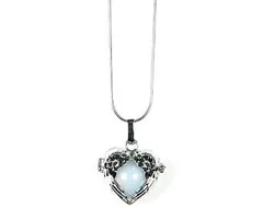 Hanger engel vleugel met opaliet bol