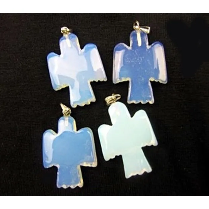 Hangertje engel Opaliet