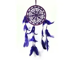 Dromenvanger paars gehaakt 16cm