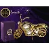 Motorfiets met Swarovski kristallen