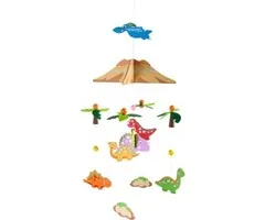 Mobiel hout dinosaurus