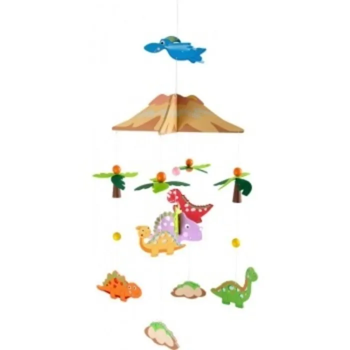 Mobiel hout dinosaurus