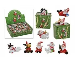 Kerstfiguurtje in een geschenkzakje