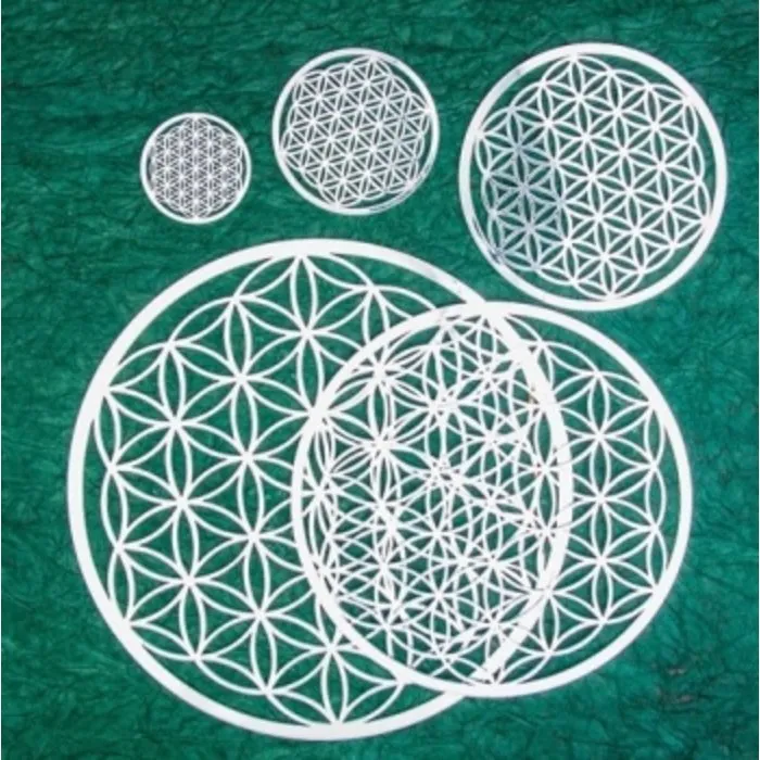 Levensbloem 6 cm gemaakt van Acryl