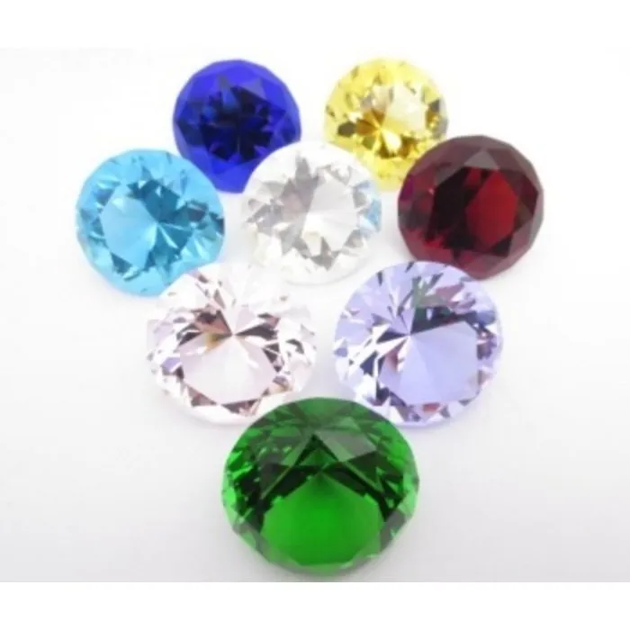 Diamant Set gekleurd 4 cm