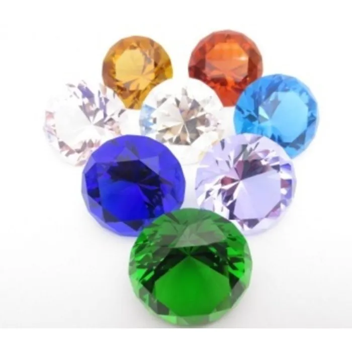 Diamant Set gekleurd 5 cm