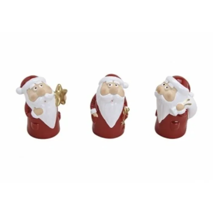 Kerstman van keramiek