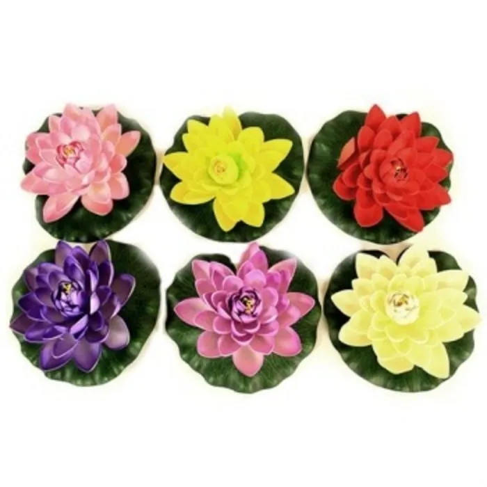 Drijvende lotus bloem klein 15 cm