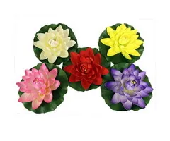 Drijvende lotus bloem groot 27 cm