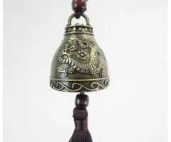 Geluk Draak Bel hanger klein