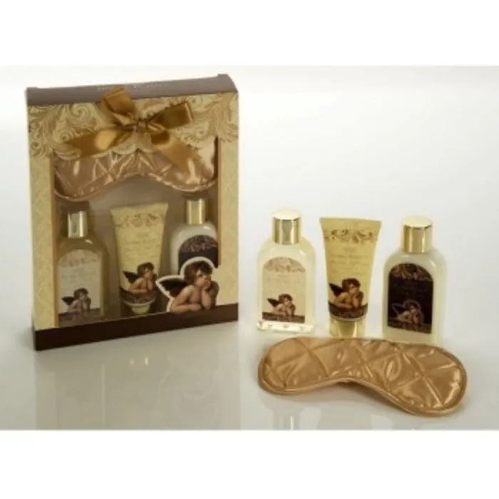Luxe Badset Rafael Warm Vanilla | Geschenkset met Oogmasker