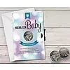 Giftcard geluksmunt Hoera, een Baby