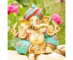 Ganesha messing 15 cm