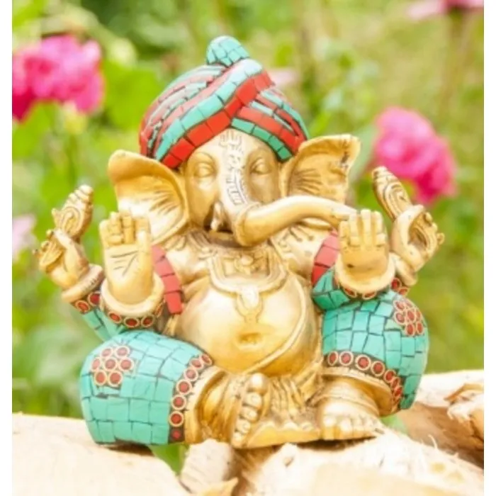 Ganesha messing 15 cm