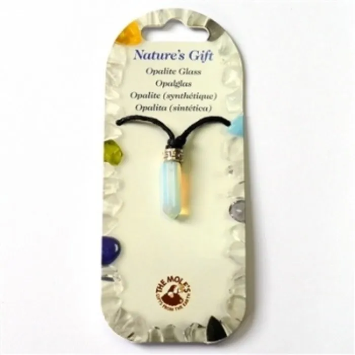 Stoere punt Opaliet met veterkoord