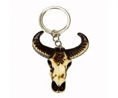 Sleutelhanger schedel stier