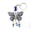Sleutelhanger boze oog met vlinder