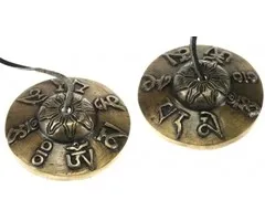 Tingshas Mantra: Om Mani Padme Hum 6,8 cm