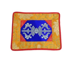 Klankschaal-altaarkleed dorje brokaat