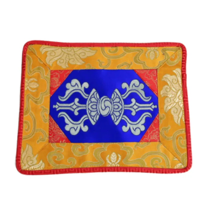 Klankschaal-altaarkleed dorje brokaat