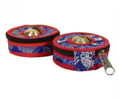 Hoesje voor Tingsha's blauw/rood/zwart groot