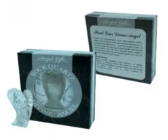 Engel Bergkristal in cadeauverpakking