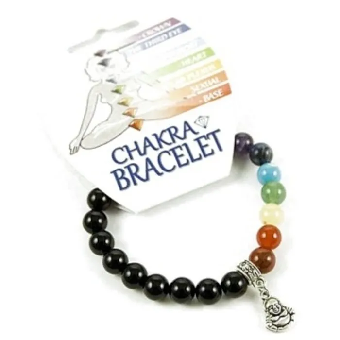 Chakra armband met een boeddha bedeltje