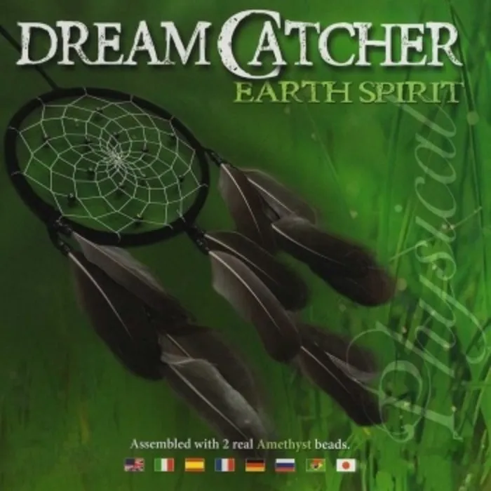 Dreamcatcher Earth Spirit met Amethist 16 cm