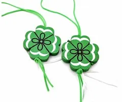 Geluks klavertje vier 10 stuks