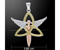 Trinity Angel 3 zilver goud roze