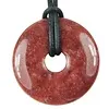 Donut vuur kwarts 3 cm