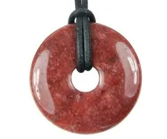 Donut vuur kwarts 3 cm