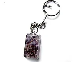 Orgone sleutelhanger Amethyst