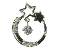 Cubic Zirkonia ster hanger