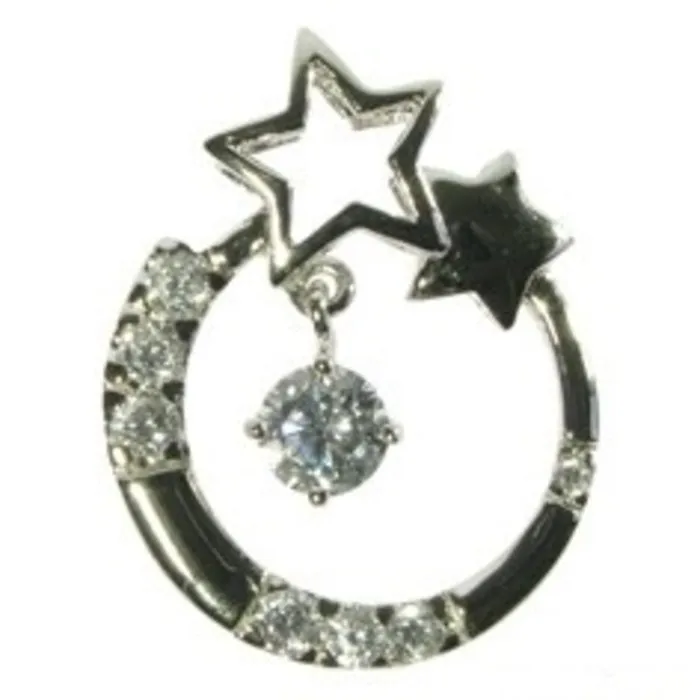 Cubic Zirkonia ster hanger