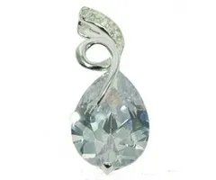 Cubic Zirkonia curly hanger