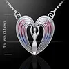 Hart beautiful life hangertje zilver mix