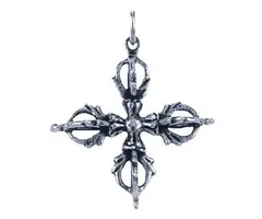 Vishvavajra Hanger zilver