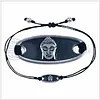 Boeddha armbandje zilver