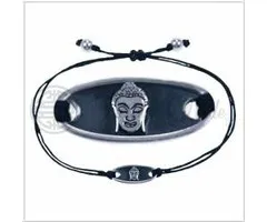 Boeddha armbandje zilver
