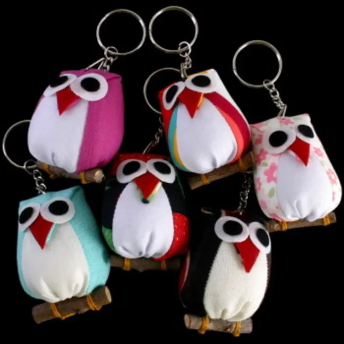 Sleutelhanger pluche uil