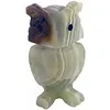 Uil van onyx marmer