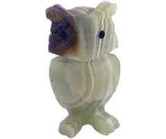 Uil van onyx marmer
