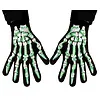 Handschoenen skelet groen